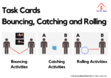 PE Task Card - Bouncing, Catching and Rolling - The PE Shed