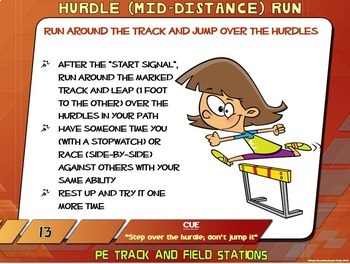 PE Track and Field Stations- 20 