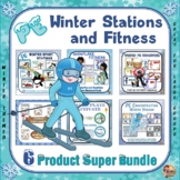 PE Winter Stations and Fitness- 6 Product Super Bundle