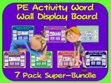 4 Square Word Wall Display: Skill, Graphics & Game Terms