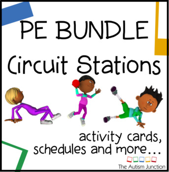 Preview of PE Circuits / Task Cards /  BUNDLE