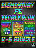 PE Yearly Plan 5,6,7 Triple Bundle K-5 Full Edition