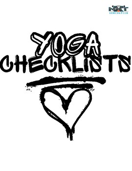 Preview of PE and Health: 5 Yoga Checklists for Independent Practice and Daily Movement