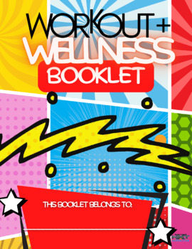 Preview of PE and SEL: Workout and Wellness Comic Book