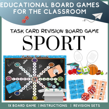 Preview of PE and Sport Printable Themed Board Game