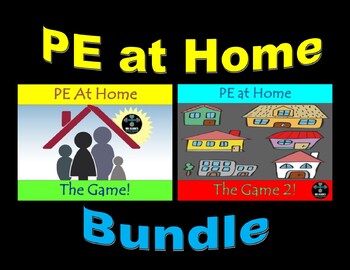 Preview of Distance Learning PE at Home...The Game Bundle