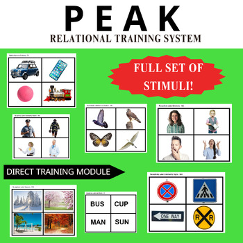 Preview of PEAK Direct Training Module FULL Set of Images. PEAK Relational Training System