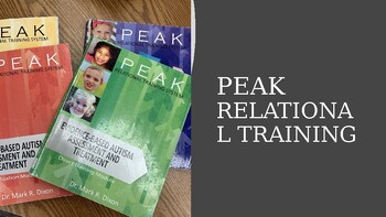 Preview of PEAK Relational Training