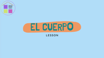 Preview of PEAR DECK | EL CUERPO | SENTIDOS | BODY PARTS | LISTENING | DISTANCE LEARNING