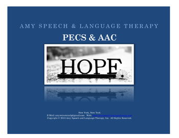 Preview of PECS & AAC Assessment & Intervention
