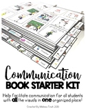 Communication Book/Board Starter Kit- For Autism & Special Needs Students