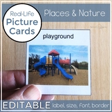 Places and Nature Picture Cards | Real Life Photo Card Vis