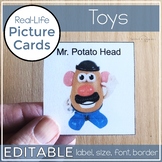 Toy Picture Cards | Real Life Photo Cards Visuals Autism A