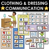 Clothes and Dressing Communication Cards Life Skills Autis
