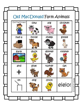 Old MacDonald Story Board, Interactive Book Farm Animals, Wh?,  Speech/Language