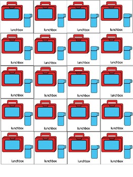 Preview of PECs Class Set Lunchbox ABA PCS Visual Aid Boardmaker