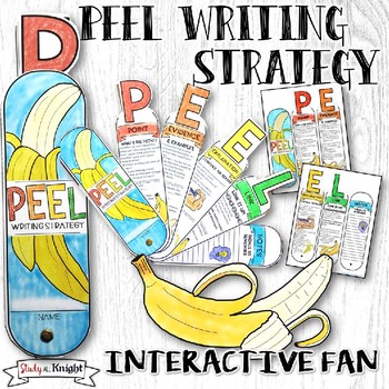 Preview of Peel Paragraph and  Essay Writing Strategy Interactive Fan