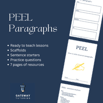 Preview of PEEL Paragraphs