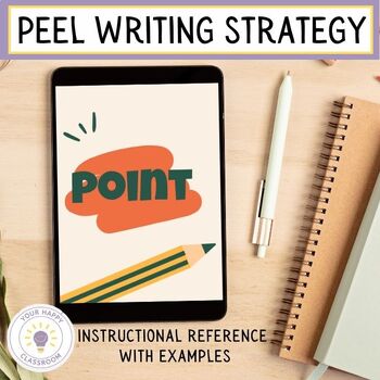 Preview of PEEL Writing Strategy