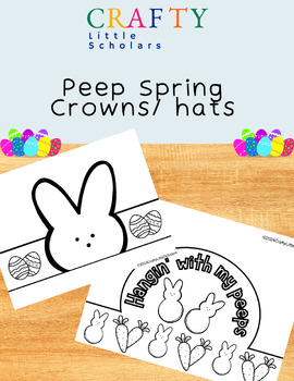 Preview of PEEP SPRING HATS-CROWNS