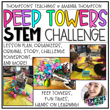 Preview of PEEP TOWERS STEM CHALLENGE