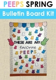 PEEPS SPRING BULLETIN BOARD KIT WITH NAME TAGS