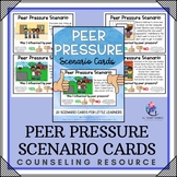 PEER PRESSURE Scenario Cards I School Counseling I Red Rib