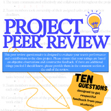 PEER REVIEW Worksheet- USE FOR ANY GROUP PROJECT!