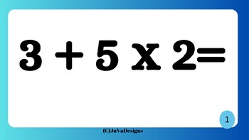 Preview of 3rd grade PEMDAS Order of Operations STAAR Test Prep Review