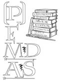 PEMDAS COLORING PAGE/ Order of Operations