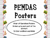 PEMDAS Posters