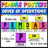 PEMDAS Posters | Order of Operations Posters