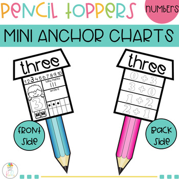 Pencil Numbers Chart