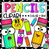 PENCILS Clipart! Pencil Clipart