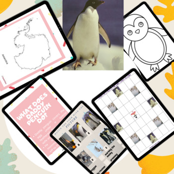Preview of PENGUIN- MINI LESSON with funsheets