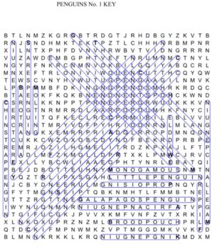 PENGUIN WORD SEARCH PUZZLES by Ah - Ha Lessons | TpT