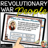 PEOPLE of the Revolutionary War Digital Boom Cards