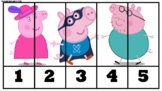 PEPPA PIG 11 Puzzle Numbers Sequencing
