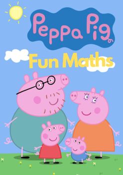Preview of PEPPA PIG Fun Maths, SUBTRACTION BUNDLE - (1-5),(1-10),(1-15),(1-20) - 62 pages