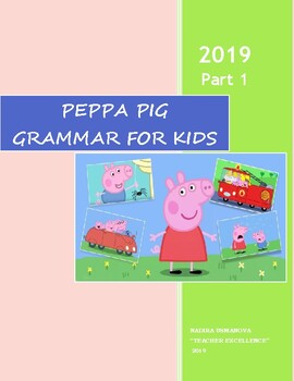 Preview of PEPPA PIG GRAMMAR FOR KIDS