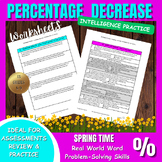 Percentage Decrease - Intelligence Practice - Real World W