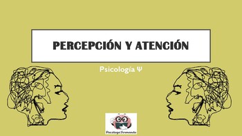 Preview of PERCEPCIÓN Y ATENCIÓN
