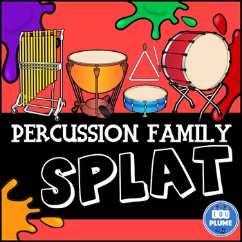 Preview of PERCUSSION FAMILY SPLAT (WITH LISTENING EXAMPLES)