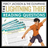 Percy Jackson and the Olympians The Lightning Thief Readin