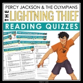 Percy Jackson and the Olympians The Lightning Thief Quizze