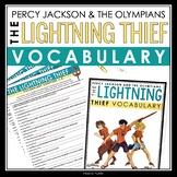 Percy Jackson and the Olympians The Lightning Thief Vocabu