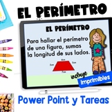 PERIMETRO - Power Point - Worksheets- Spanish