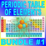 PERIODIC TABLE OF ELEMENTS Bundle Package #1 (15+ Assignme