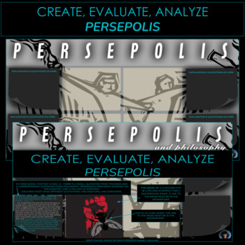 Preview of PERSEPOLIS | PERSEPOLIS GOOGLE SLIDES ASSIGNMENT