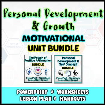 Preview of PERSONAL GROWTH AND DEVELOPMENT MOTIVATIONAL UNIT BUNDLE